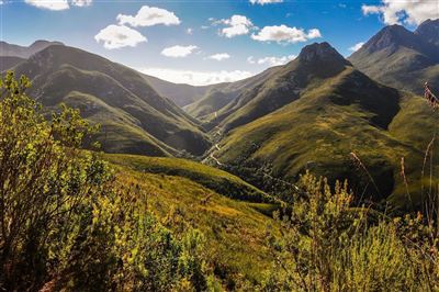 Montagu Pass durch die Outeniqua Berge